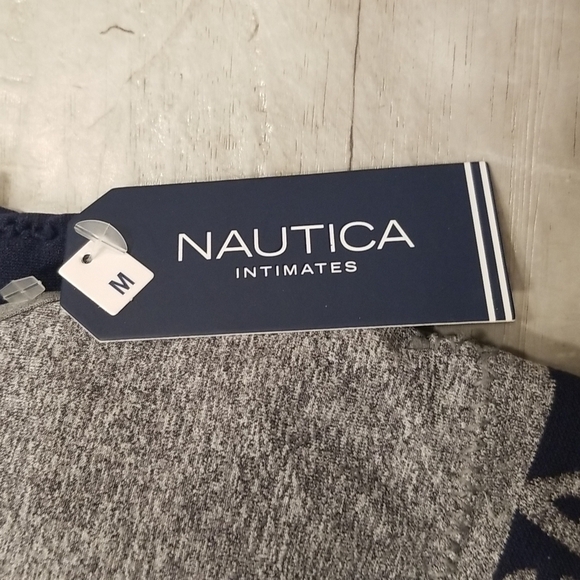 💕NAUTICA💕 Logo Bralettes (2 Pack) ~ Navy Blue   & Gray Medium M NWT - Picture 7 of 9